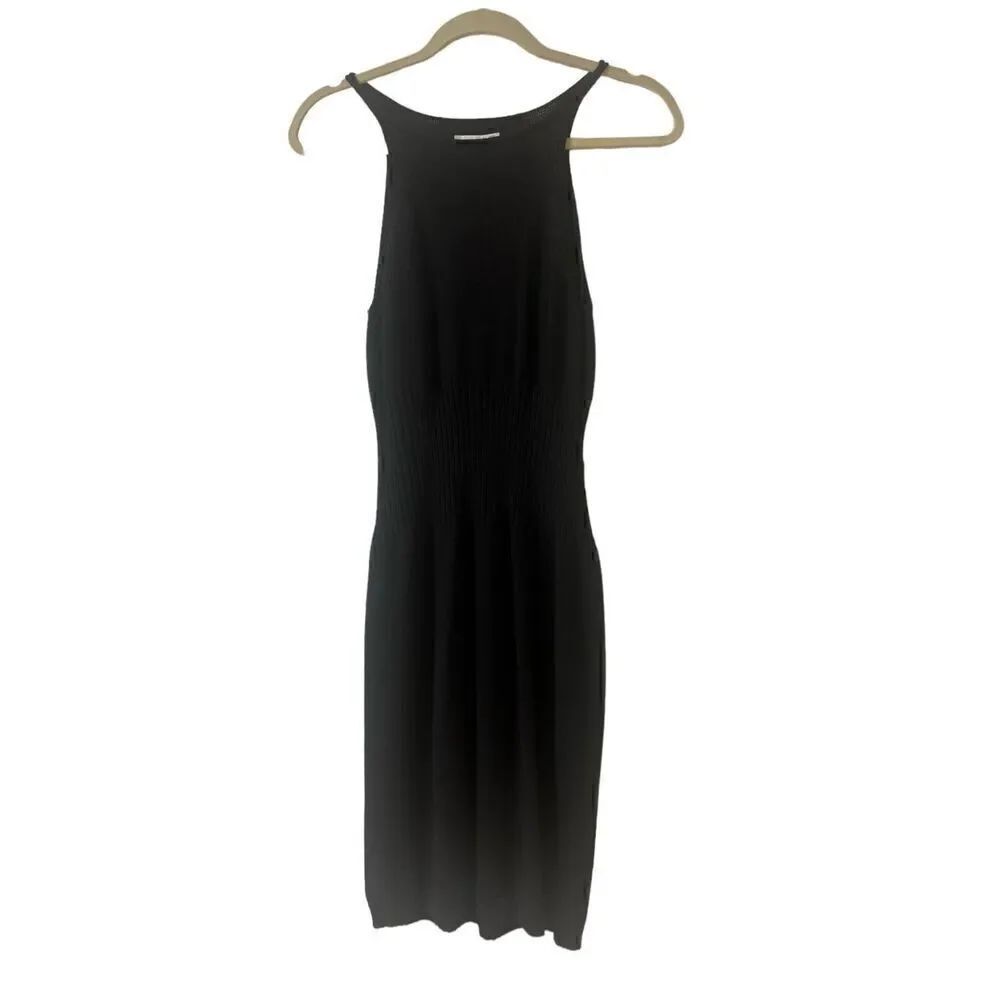 St. John Sport black Santana knit dress Small